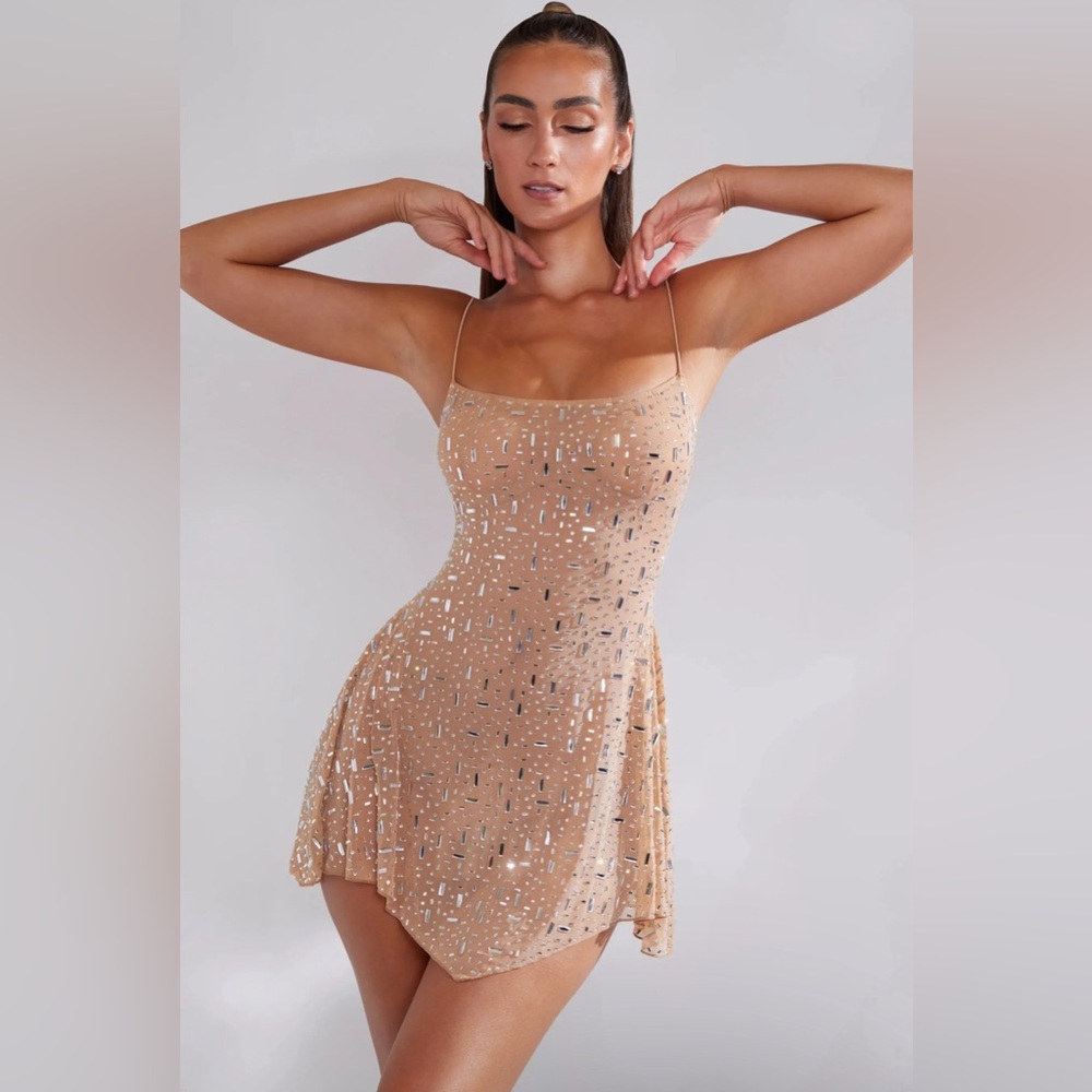 Oh Polly Rhinestone Dress size US0
